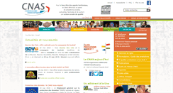 Desktop Screenshot of cnas.fr