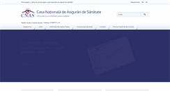 Desktop Screenshot of cnas.ro